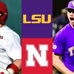 #2 LSU vs Nebraska (Exciting Game!) | 2025 College Baseball Highlights