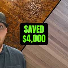 Beginner Guide to Refinishing Hardwood Floors on a Budget (I Saved Over $4,000)