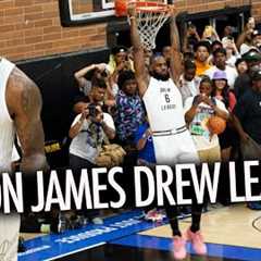 LeBron James electrifies crowd in 1st Drew League appearance since 2011