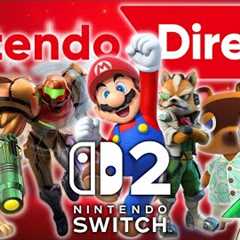 Every New Game to Expect at the Nintendo Switch 2 Direct!