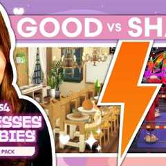 Building a GOOD vs SHADY Business in The Sims 4 Businesses & Hobbies