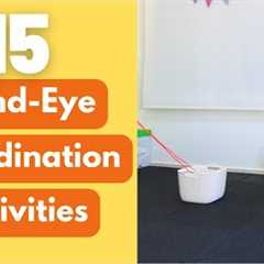 Hand-Eye Coordination Activities for Kids [15 At-Home Activities]