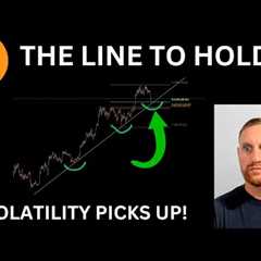 CRYPTO LIVE - Bitcoin Holds Parabolic Uptrend, Massive Volatility for Altcoin Market, Friday Event