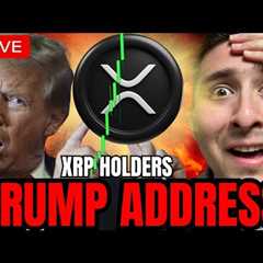 XRP TRUMP Address to Congress LIVE🔴All Eyes on CRYPTO