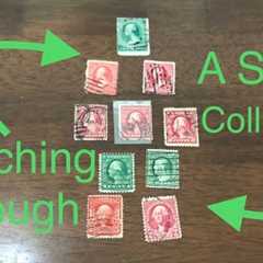 Searching Through a Stamp Collection!