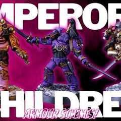 Emperor's Children: 3 Armour Schemes!