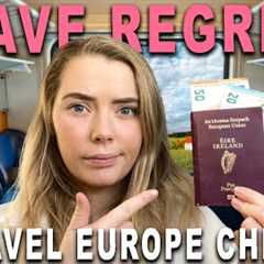 How to travel Europe CHEAP in 2024 (Learn from my mistakes)