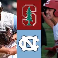 Stanford vs #4 North Carolina (G2) | 2025 College Baseball Highlights