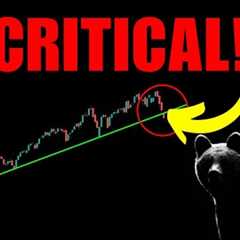 ⚠️ CRITICAL TEST in the STOCK MARKET! ⚠️ Bear Market Explained