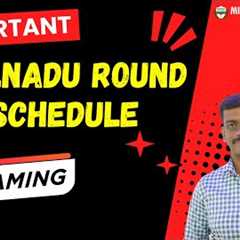 Live - Tamil Nadu Medical Counseling Round 2 Schedule - Mizpah Career Academy