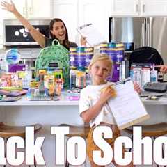 BUYING SCHOOL SUPPLIES FOR 4 KIDS | BACK TO SCHOOL SHOPPING HAUL | BACK TO SCHOOL SUPPLY LISTS