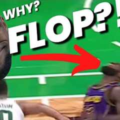 Lebron James GOT PUNCHED by Jason Tatum?! FLOP OR NOT?! | Lebron James Highlights