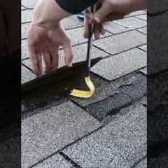 Broken Asphalt Shingle Repair