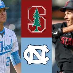 Stanford vs #4 North Carolina Highlights | 2025 College Baseball Highlights