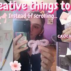 Creative Things To Do At Home l creative hobbies l bored l diy l