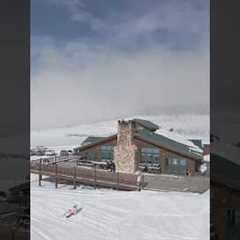 I took my FPV drone skiing in the Wyoming mountains! #fpv #drone #skiing #wyoming