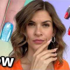 I Tried WEIRD Nail Products on myself