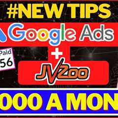 JVZoo Affiliate Marketing Tutorial with Paid Traffic || (Google Ads = $1,000/Month)