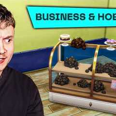 Can my sim get rich selling poo? (Businesses & Hobbies Let's Play)