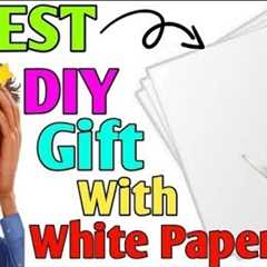 BEST birthday gift with white paper / gift for best friend / Birthday Gift Ideas / Cute Gift Idea