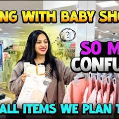 Going BABY SHOPPING for the First Time! *we went a little CRAZY* @RichaSauravWorld