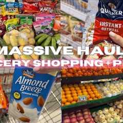 Relaxing ASMR | No budget grocery shopping | Realistic grocery shopping vlog + prices |SMsupermarket