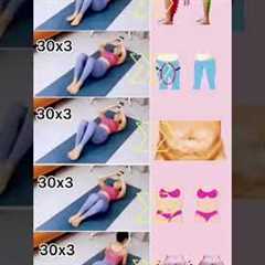 Easy Flat Tummy workout at home -Exercise Weight Loss Exercises At Home Exercises To Lose Belly Fat