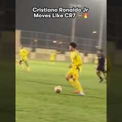 Cristiano Ronaldo Jr Plays Football Like His Father 🔥⚽️