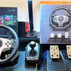 Unboxing and Setup PXN-V9 Racing Wheel | Nintendo Switch | Gameplay