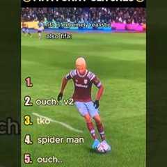 Ranking The BEST FIFA GLITCH Moments 😂 pt2 #shorts #fifa #football