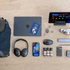 My Travel Bag & Tech Essentials (after 50+ Work Trips)