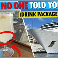 What You'll Wish You Knew About Cruise Drink Packages Before You Sail