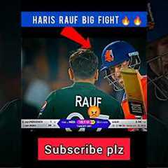 HARIS RAUF BIG FIGHT 😡🔥#trending #ytshorts #short #fight #cricket