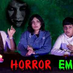 HORROR EMOJI | Funny Horror Challenge | Aayu and Pihu Show