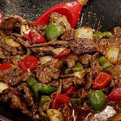 Easy way to make  the tastiest Pepper Steak recipe for your family  -  cooking stir fry