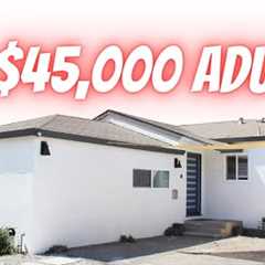 This is how i built an ADU in LA for only $45,000