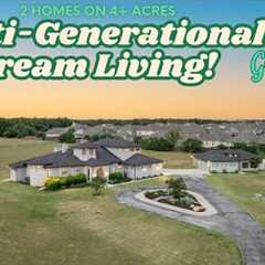 A Dream Family Compound in Georgetown TX | Multi-Generational Living Home For Sale | 6,000 SF