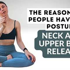 How To Fix Neck And Upper Back | Pain Relief | Muscle Release | Quick 5 Minute Routine