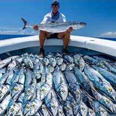 1,000lbs of Fish...BIG Payday! (Commercial Kingfish) -Catch Clean Cook