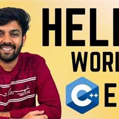 Introduction to C++, IDK Setup & Hello World | C++ for Beginners Ep-1 | code io - Tamil