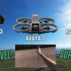 Flying the DJI Avata 2 with the RC Motion 3 – EXTREMLY FUN