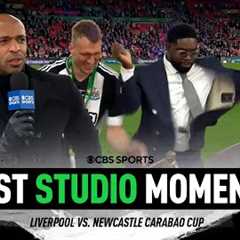 SHOW HIGHLIGHTS: 🔥 Carabao Cup Final BEST MOMENTS with the UCL Today crew 🔥 | Kate, Micah, Henry..