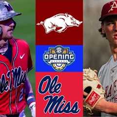 #3 Arkansas vs #13 Ole Miss (G2) | 2025 College Baseball Highlights