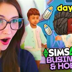 i made a DAYCARE using the sims 4 businesses & hobbies