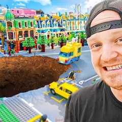 $100,000 Lego City Vs Natural Disasters