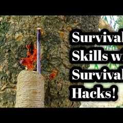 SOLO CAMPING SURVIVAL IN THE JUNGLE !