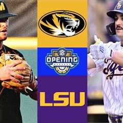 Missouri vs #1 LSU (Great!) | G2 | 2025 College Baseball Highlights