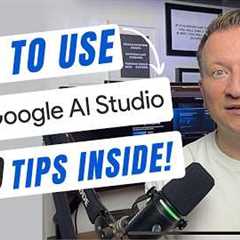 Google AI Studio Tutorial for Beginners: Master it in 10 Minutes!