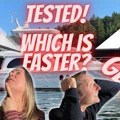 Performance Test! - Starlink High Performance vs. Generation 3 Flat Dish on a boat, RV or Van review