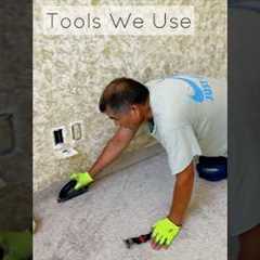 All the tools we use for carpet installation!